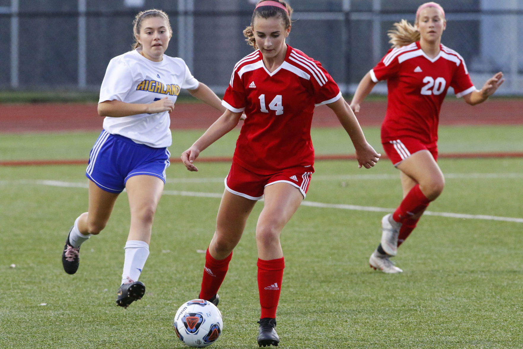 Gallery: 3A girls soccer sectional: Munster vs. Highland